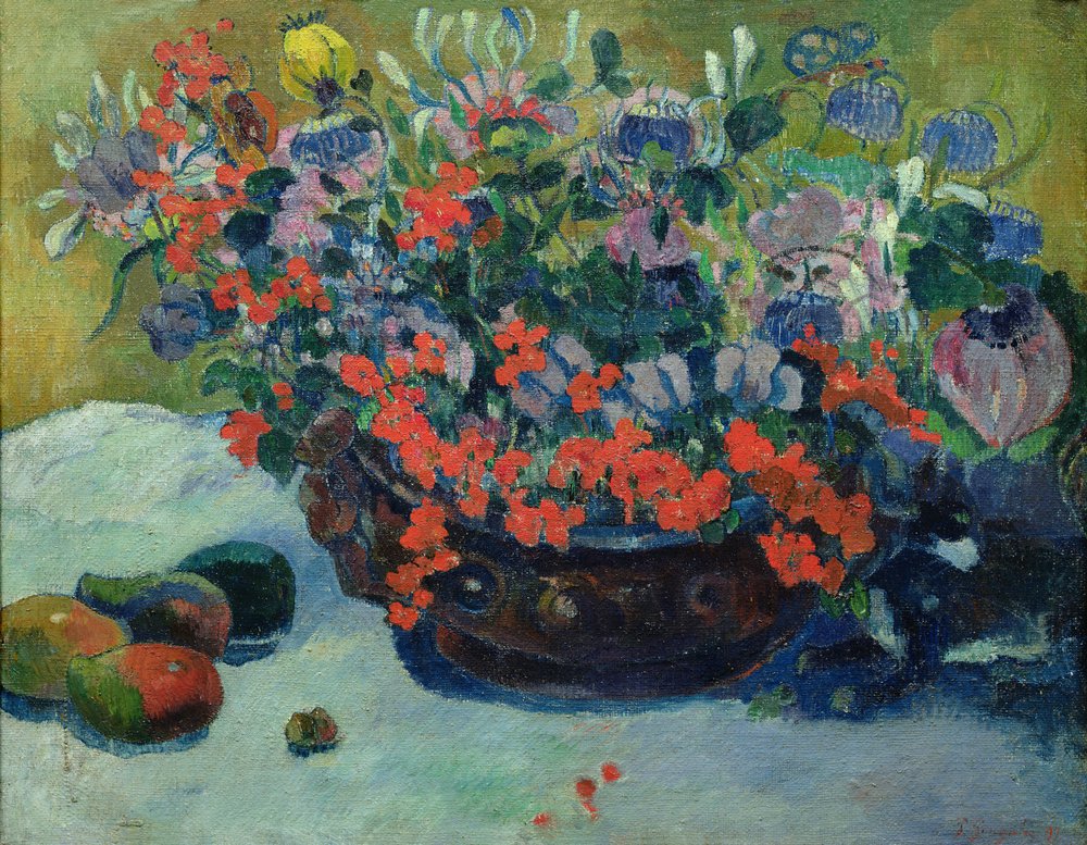 Paul Gauguin、BOUQUET DE FLEURS Bouquet de fleurs by Paul Gauguin | M.S. Rau